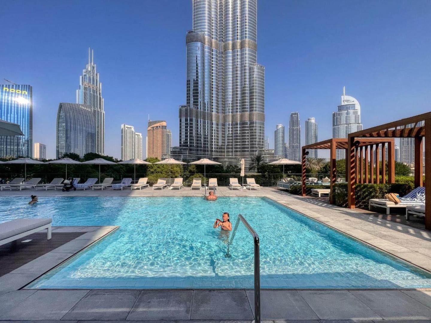 דובאי Skyline Symphony 3 Bedroom Apartment I Address Opera Residences I Iconic Burj Khalifa And Fountain Views I By Meerak מראה חיצוני תמונה